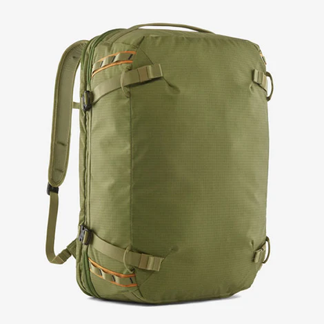 Patagonia, one of the best companies for travel backpacks for men.